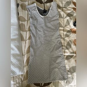 Bebe Black/White Dress